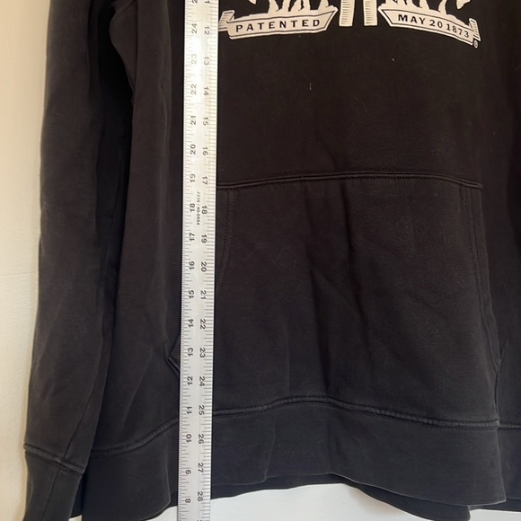 Levi's Logo Hoodie Black Mens Size XLarge - Picture 5 of 6